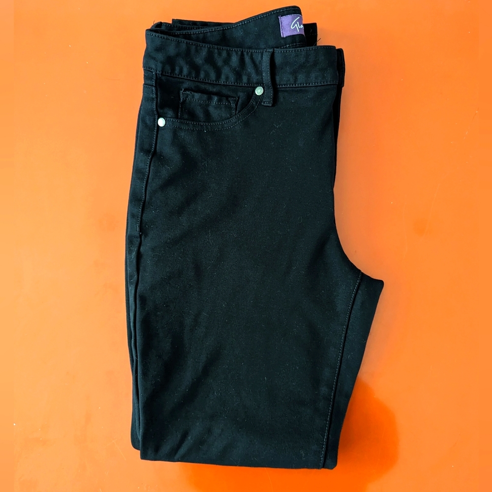 Black jeggings